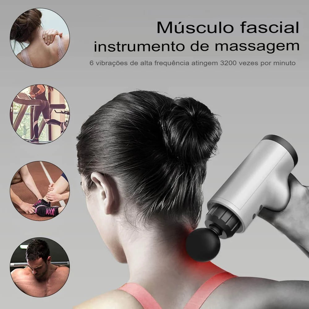 Pistola de Massagem Turbo Relax