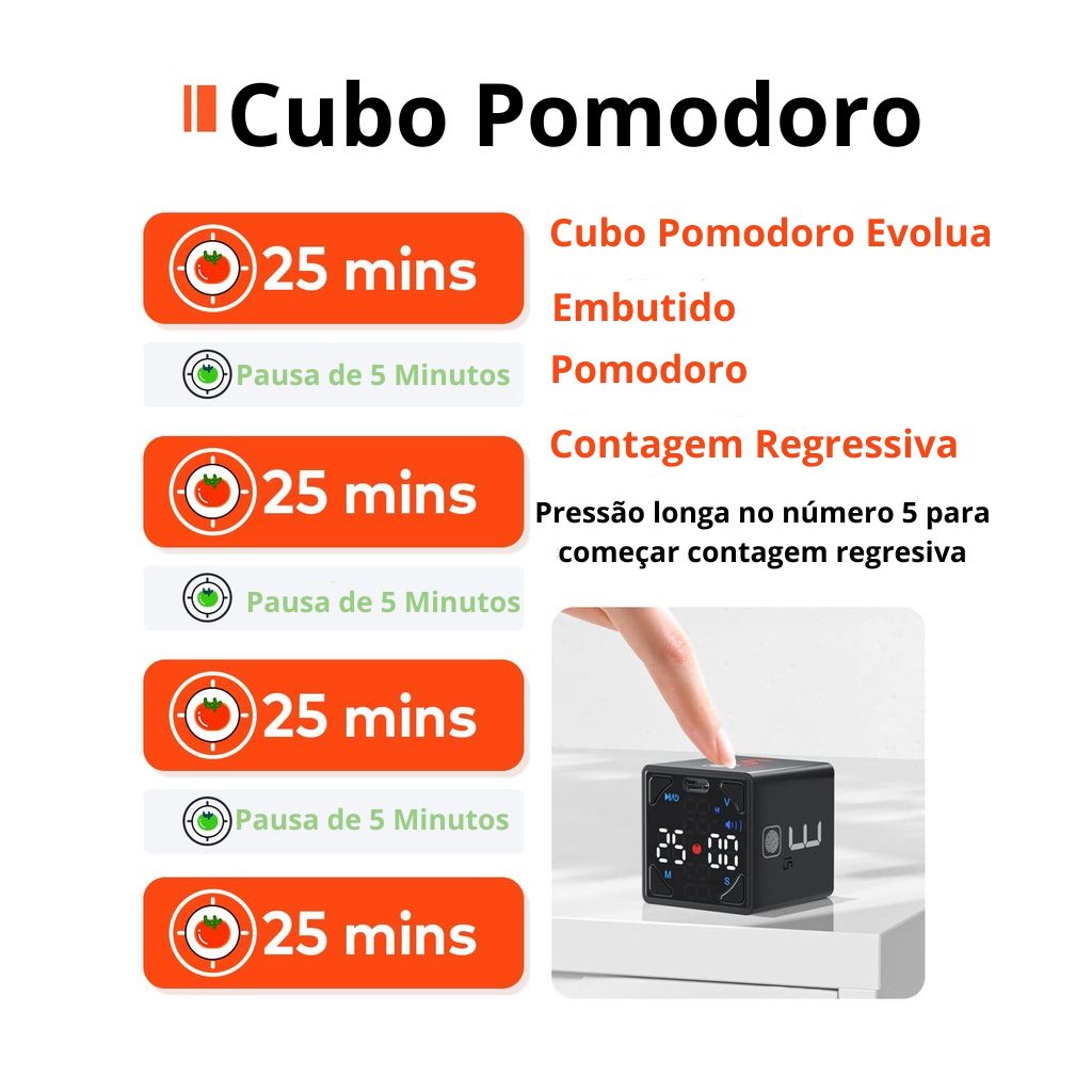 Cubo Pomodoro Premium