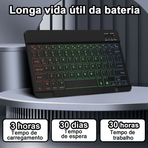 Capa Magnética com Teclado  para iPad