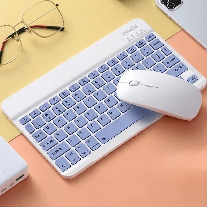 Kit Teclado e Mouse Bluetooth