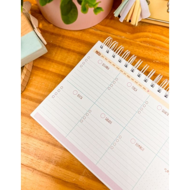 Planner Semanal de Mesa