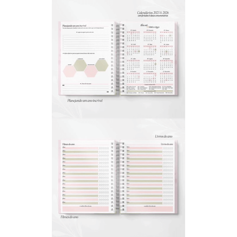 Planner 2025 - Planejamento e Organização